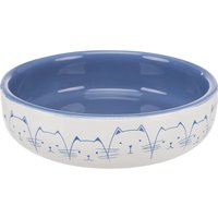 Trixie keramikskål för kortnosade raser - 300 ml, Ø 15 cm