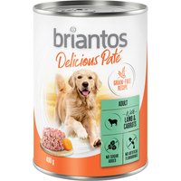 Briantos Delicious Paté 6 x 400 g Lam en wortelen