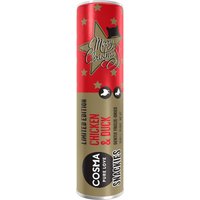 25g Cosma Snackies édition de Noël poulet, canard - Friandises pour chat