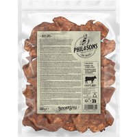 Phil & Sons Lèvres de bœuf pour chien - 500 g