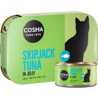 Cosma Original i gelé 6 x 170 g - Skipjack tonfisk