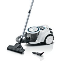 BOSCH Serie 6 Beutelloser Staubsauger ProSilence Weiß
