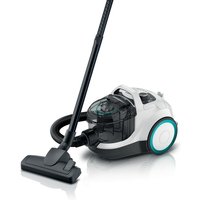 BOSCH Serie 4 Beutelloser Staubsauger ProHygienic Weiß