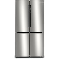 BOSCH Serie 4 Kühl-Gefrier-Kombination, mehrtürig 183 x 90.5 cm Inox, Total No Frost