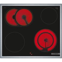 BOSCH Serie 4 Elektro-Kochfeld 60 cm herdgesteuert, Mit Rahmen aufliegend