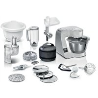 BOSCH Serie 4 Küchenmaschine mit Waage MUM 5 1000 W Grau, silber