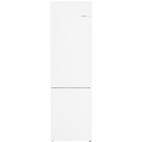 BOSCH Serie 4 Freistehende Kühl-Gefrier-Kombination mit Gefrierbereich unten 203 x 60 cm Weiß, Total No Frost