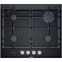 BOSCH Serie 8 Gaskochfeld 60 cm Glaskeramik, Schwarz