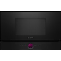 BOSCH Serie 8 Einbau-Mikrowelle mit Grill Schwarz