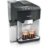 BOSCH Kaffeevollautomat EQ500 integral Daylight silver, Klavierlack schwarz