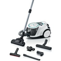 BOSCH Serie 6 Beutelloser Staubsauger ProHygienic Weiß