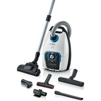BOSCH Serie 8 Staubsauger mit Beutel ProSilence Weiß