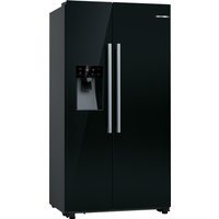 BOSCH Serie 6 Amerikanischer Side by Side 178.7 x 90.8 cm Schwarz, Total No Frost