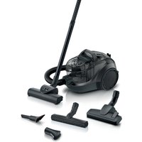BOSCH Serie 4 Beutelloser Staubsauger Schwarz