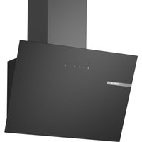 BOSCH Serie 2 Wandesse 60 cm Klarglas schwarz bedruckt, Schwarz