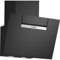 BOSCH Serie 4 Wandesse 60 cm Klarglas schwarz bedruckt, Schwarz