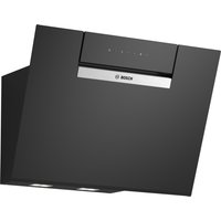 BOSCH Serie 4 Umluft-Wandhaube 60 cm Klarglas schwarz bedruckt, Schwarz
