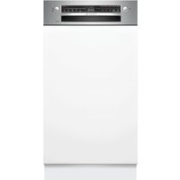 BOSCH Serie 2 Teilintegrierter Geschirrspüler 45 cm Gebürsteter Stahl