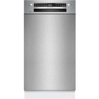 BOSCH Serie 4 Unterbau-Geschirrspüler 45 cm Gebürsteter Stahl