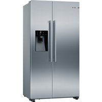 BOSCH Serie 6 Amerikanischer Side by Side 178.7 x 90.8 cm Gebürsteter Stahl AntiFingerprint, Total No Frost
