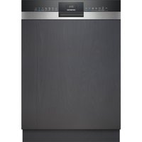 BOSCH iQ300 Teilintegrierter Geschirrspüler 60 cm Gebürsteter Stahl