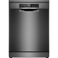 BOSCH Serie 6 Freistehender Geschirrspüler 60 cm Gebürsteter schwarzer Stahl mit Anti-Fingerprint
