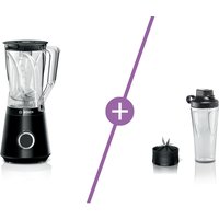 BOSCH Serie 4 Standmixer-Set VitaPower Set 1200 W Schwarz