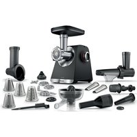 BOSCH Serie 6 Fleischwolf MultiPower 2100 W Schwarz, silver metalic