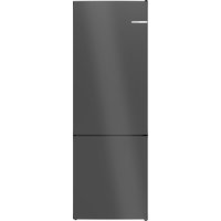 BOSCH Serie 4 Freistehende Kühl-Gefrier-Kombination mit Gefrierbereich unten 203 x 70 cm Anthrazit, Green Collection, Total No Frost