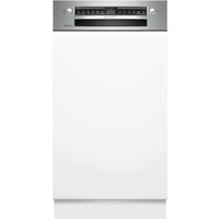 BOSCH Serie 4 Teilintegrierter Geschirrspüler 45 cm Gebürsteter Stahl