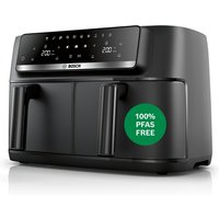BOSCH Serie 4 Double Drawer Air Fryer Schwarz