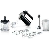 BOSCH Handrührer HomeProfessional 575 W Schwarz, silver metalic