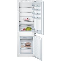 BOSCH Serie 6 Einbau-Kühl-Gefrier-Kombination mit Gefrierbereich unten 177.2 x 55.8 cm Flachscharnier
