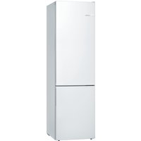 BOSCH Serie 6 Freistehende Kühl-Gefrier-Kombination mit Gefrierbereich unten 201 x 60 cm Weiß