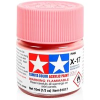 Tamiya Mini X 17 Pink Acrylic Paint 10ml