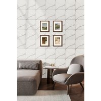 Set 10 Self Adhesive Calacatta Marble PVC Wall Stickers 40x40cm 40x40 cm