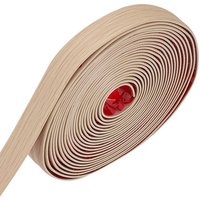 Living and Home 6.1m Self Adhesive Wood Grain Edging Trim Strips in Natural