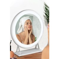 3 Color Modes with LED Lights Vanity Mirror in White