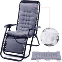 40x110cm Beach Lounge Seat Cushion Office Sofa Chair Cushion Rocking Chair Pad 40x110 cm