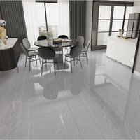 Living and Home 12Pcs Light Grey Self-adhesive PVC Flooring Tiles