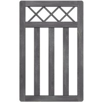 76x120cm Spruce Wood Lattice Top Garden Gate T Hinges & Bolt Lock 76x120 cm