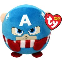 Captain America Marvel Beanie Balls Soft Plush Toy