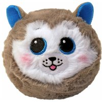 TY Slush Husky Childrens Beanie Bouncer Soft Toy