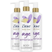 Dove 'Body Cleanser' with Peptide Serum & Glycerin, 3x 517ml in White