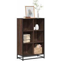 Berkfield Home Book Cabinet Brown Oak 65.5x33x107.5 cm Engineered Wood