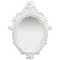 Berkfield Home Wall Mirror Castle Style 56x76 cm White