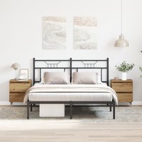 Berkfield Home Bedside Cabinets 2 pcs Artisan Oak 40x35x50 cm Engineered Wood in Brown | Size: 40 x 35 x 50 cm