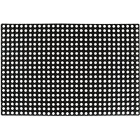 Berkfield Home Mat Rubber 16 mm 80x120 cm in Black