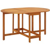 Garden Table 130x90x72 cm Solid Acacia Wood x 90 x 72 cm