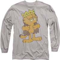 King Long Sleeve T Shirt Athletic Heather
